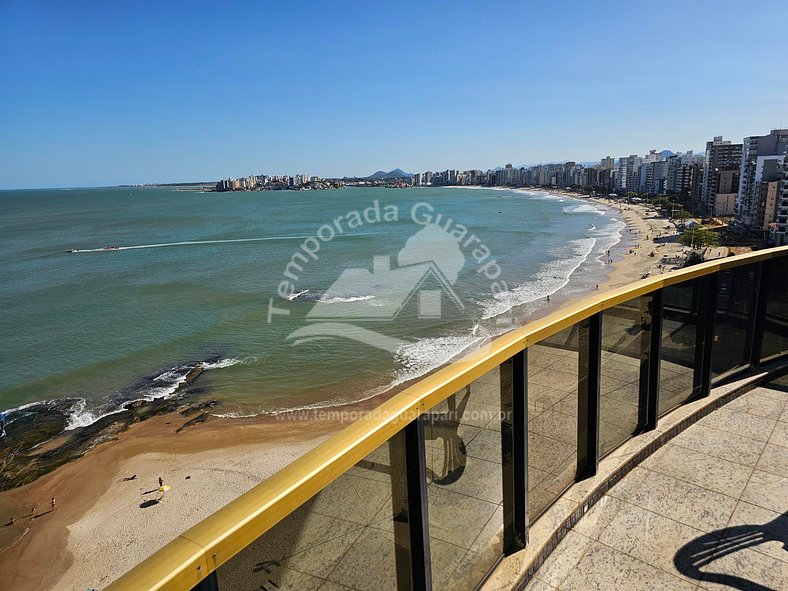 Cobertura de Beira Mar C/piscina e Churrasqueira