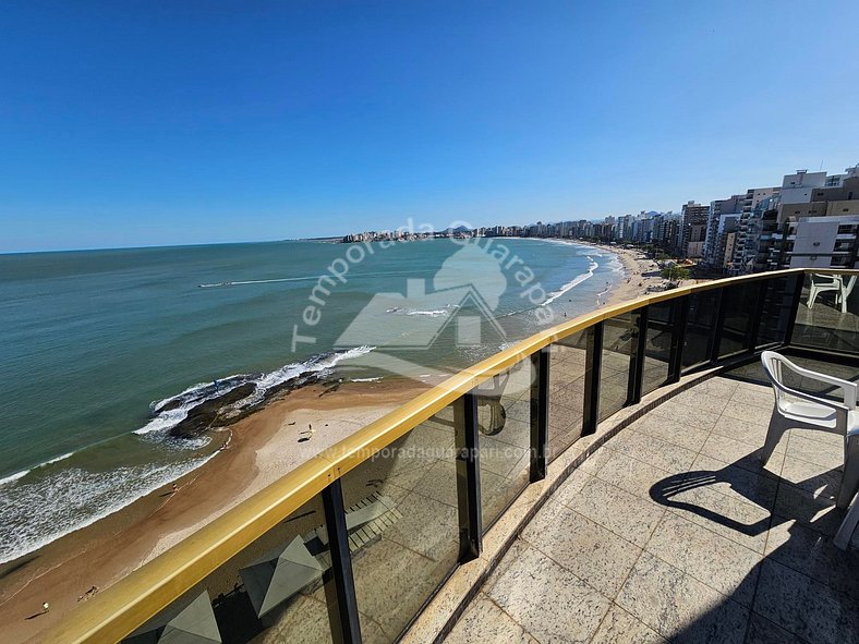 Cobertura de Beira Mar C/piscina e Churrasqueira