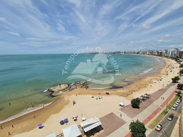 Cobertura de Beira Mar C/piscina e Churrasqueira