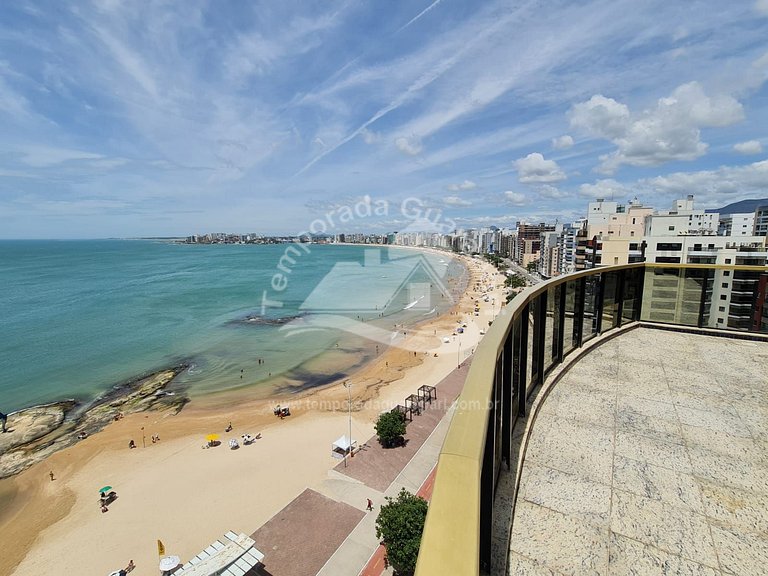 Cobertura de Beira Mar C/piscina e Churrasqueira