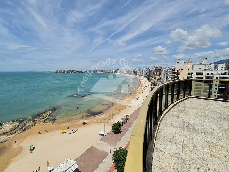 Cobertura de Beira Mar C/piscina e Churrasqueira